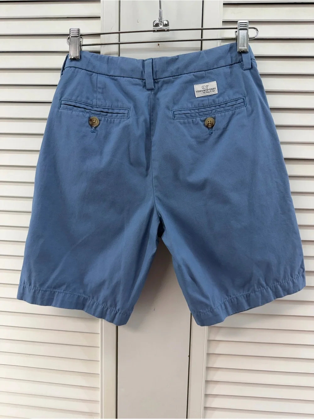 Vineyard Vines boys size 10 Light Blue Flat Front Shorts